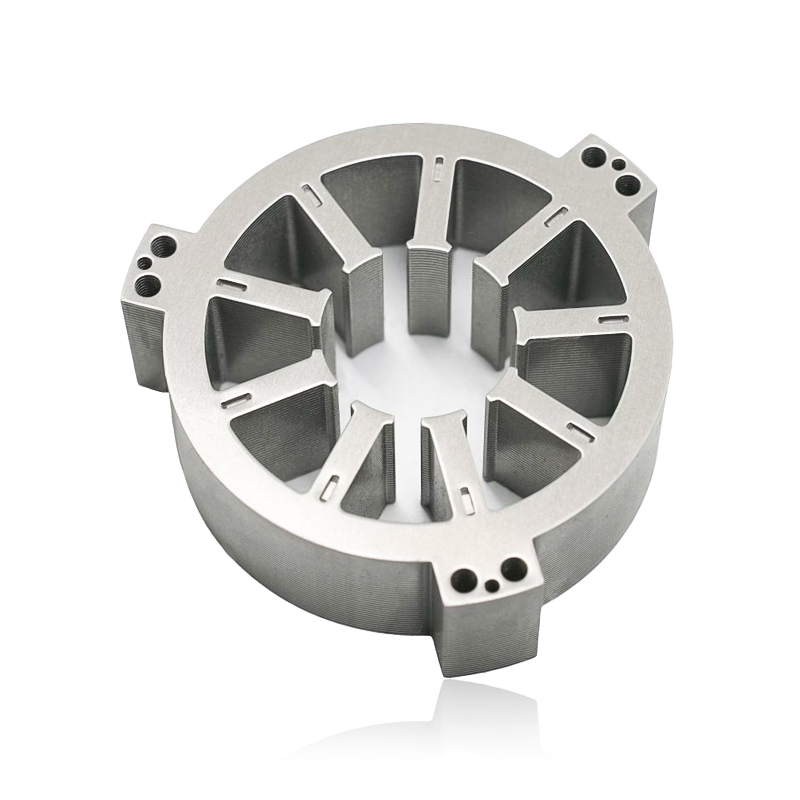 Conas a dhéanann na laminations i Industrial Fan Stator Core difear do chaillteanais reatha eddy, éifeachtúlacht maighnéadach, agus giniúint teasa i mótair lucht leanúna tionsclaíocha?